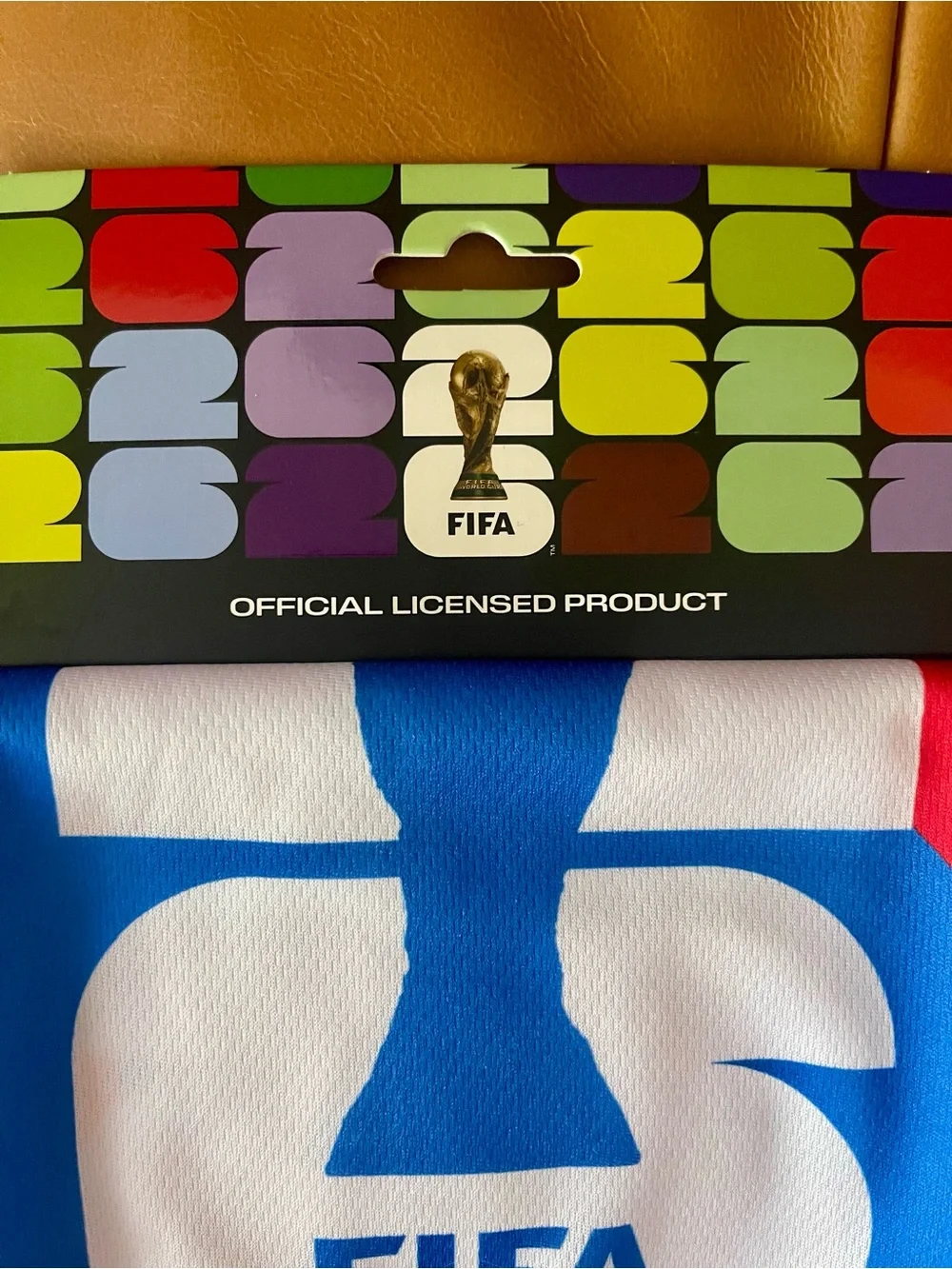 FIFA World Cup Scarf with Black Fringe